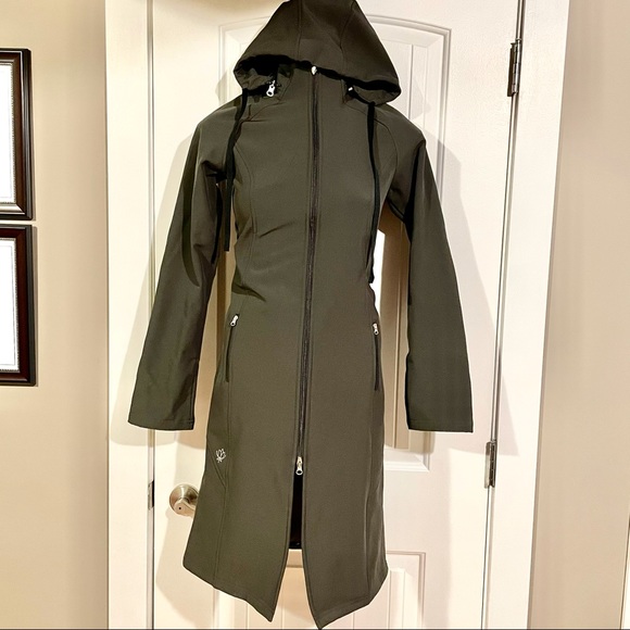 Lotuswear Jackets & Blazers - LOTUSWEAR Long Rain Fleece Lined Jacket Coat